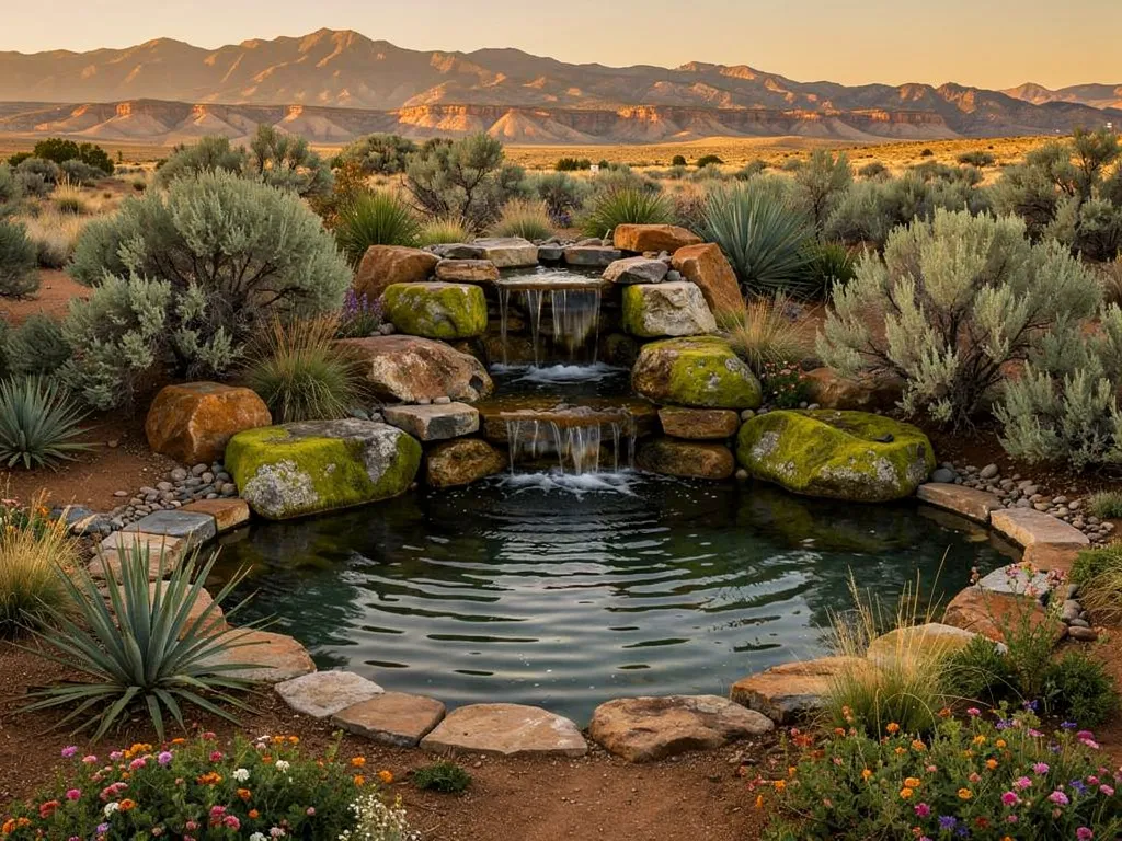Unique Backyard Waterfall Designs for New Mexico Homes